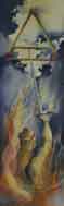 The Suit of Swords - Watercolor by Hettie Rowley